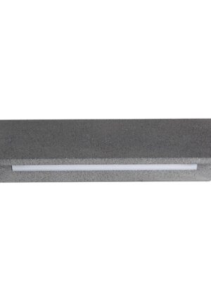 ΕΠΙΤΟΙΧΟ ΓΡΑΜΜΙΚΟ ΦΩΤΙΣΤΙΚΟ LED SMD 8W 480LM 230V AC 3000K RA80 IP65 30.000HRS ΜΑΥΡΟ ΤΣΙΜΕΝΤΟ