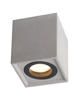 ΟΡΟΦΗΣ Φ/Σ 1ΧGU10 ΦΥΣΙΚΟ ΤΣΙΜΕΝΤΟ 8,5X8,5XH10CM MONTE