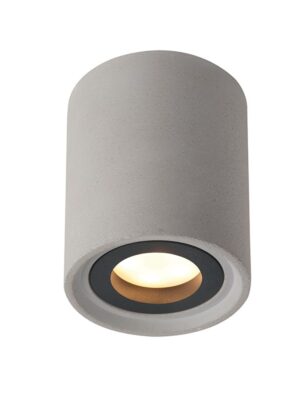 ΟΡΟΦΗΣ Φ/Σ 1ΧGU10 ΓΚΡΙ ΤΣΙΜΕΝΤΟ D8,5XH10CM MONTE