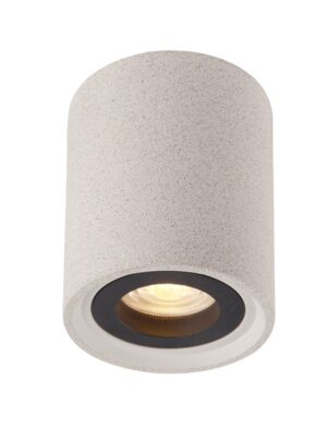 ΟΡΟΦΗΣ Φ/Σ 1ΧGU10 ΛΕΥΚΟ ΤΣΙΜΕΝΤΟ D8,5XH10CM MONTE