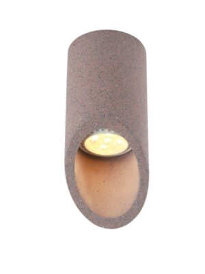 ΟΡΟΦΗΣ Φ/Σ 1ΧGU10 ΚΟΚΚΙΝΟ ΤΣΙΜΕΝΤΟ D7XH16CM FALTSO