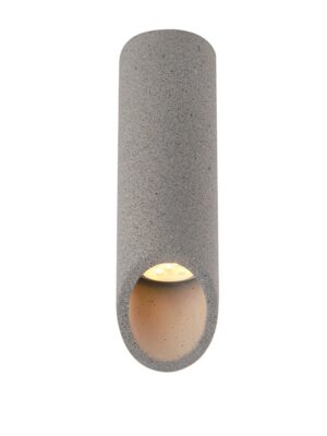 ΟΡΟΦΗΣ Φ/Σ 1ΧGU10 ΜΑΥΡΟ ΤΣΙΜΕΝΤΟ D7XH24CM FALTSO