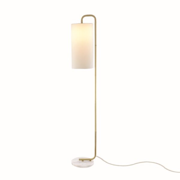 ΕΠΙΔΑΠΕΔΙΟ Φ/Σ 1XE27 OSAKA ΧΡΥΣΟ ΜΕΤ/ΚΟ+ΛΕΥΚΟ ΑΜΠΑΖΟΥΡ-ΜΑΡΜΑΡΟ IP20 26,5X23XH160CM