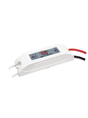 ΜΙΝΙ ΠΛΑΣΤΙΚΟ CV LED DRIVER 12W 230V AC24V DC 0.5A IP20 ΜΕ ΚΑΛΩΔΙΑ