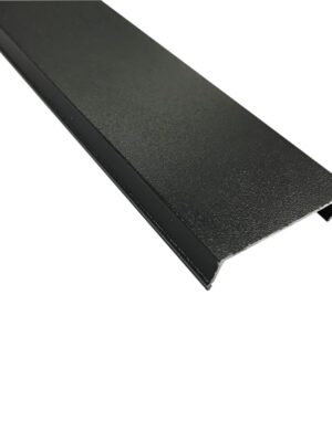 METAL BLACK COVER FOR ALUMINUM PROFILE P240 2.5m/pc