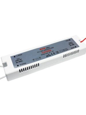 ΜΙΝΙ ΠΛΑΣΤΙΚΟ CV LED DRIVER 48W 230V AC24V DC 2A IP20 ΜΕ ΚΑΛΩΔΙΑ