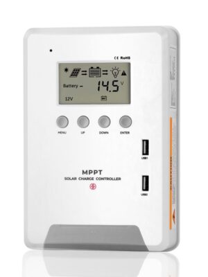 ΡΥΘΜΙΣΤΗΣ ΦΟΡΤΙΣΗΣ MPPT 30A, ΑΥΤΟΜΑΤΑ 12/24VDC + LCD ΟΘΟΝΗ