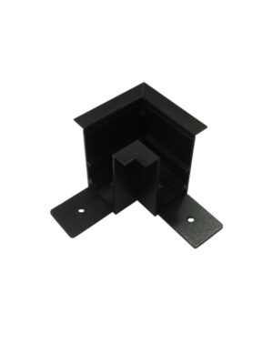 ΓΩΝΙΑ 90° ΓΙΑ ΜΑΓΝΗΤΙΚΗ ΡΑΓΑ ΧΩΝΕΥΤΗ ΜΑΥΡΗ