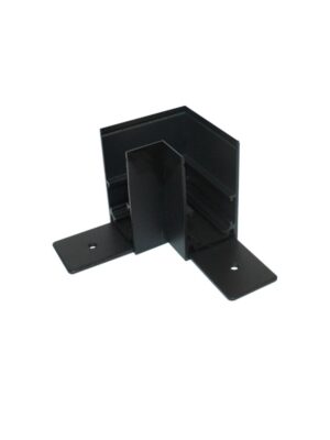 ΓΩΝΙΑ 90° ΓΙΑ ΜΑΓΝΗΤΙΚΗ ΡΑΓΑ ΟΡΟΦΗΣ & ΚΡΕΜΑΣΤΗ ΜΑΥΡΗ