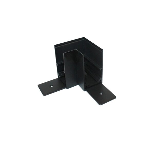 ΓΩΝΙΑ 90° ΓΙΑ ΜΑΓΝΗΤΙΚΗ ΡΑΓΑ ΟΡΟΦΗΣ & ΚΡΕΜΑΣΤΗ ΜΑΥΡΗ