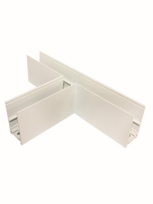 ΣΥΝΔΕΣΜΟΣ ΛΕΥΚΟΣ ''Τ'' ΓΙΑ ΜΑΓΝΗΤΙΚΗ ΡΑΓΑ ΟΡΟΦΗΣ & ΚΡΕΜΑΣΤΗ