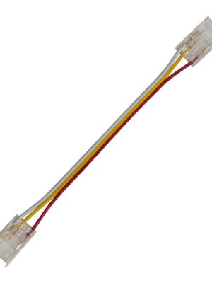CONNECTOR FOR COB CCT STRIP 10mm PCB WIDTH-3 WIRES IN THE MIDDLE