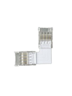 ΣΥΝΔΕΣΜΟΣ 90° ΓΙΑ 10mm SMD RGB 5050 LED ΛΩΡΙΔΑ