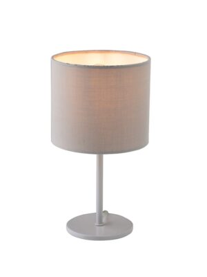 ARIOSO-ΦΩΤΙΣΤΙΚΟ-ΠΟΡΤΑΤΙΦ ΕΠΙΤΡΑΠΕΖΙΟ ΓΚΡΙ ΥΦΑΣΜΑΤΙΝΟ ΣΥΜΒΑΤΙΚΟ 1X40W E14 IP20 H28CM