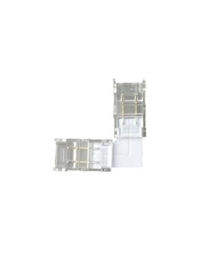 ΣΥΝΔΕΣΜΟΣ 90° ΓΙΑ 8mm ΜΟΝΟΧΡΩΜΗ 2835 COB ΛΩΡΙΔΑ LED