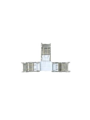 ΣΥΝΔΕΣΜΟΣ T ΓΙΑ 8mm ΜΟΝΟΧΡΩΜΗ 2835 COB ΛΩΡΙΔΑ LED