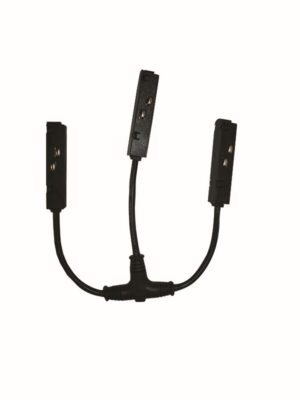 ΤΡΟΦΟΔΟΤΙΚΟ ''T'' ΓΙΑ ΜΑΓΝΗΤΙΚΗ ΡΑΓΑ 48V DC ΜΑΥΡΟ