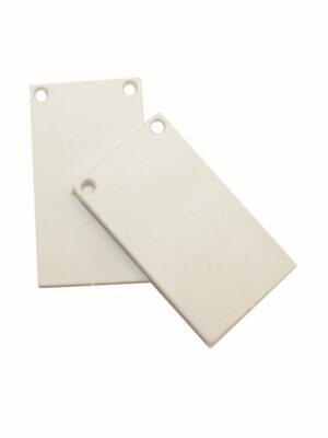 ΤΑΠΕΣ ΣΕΤ 2 ΤΕΜΑΧΙΩΝ ΜΕ ΒΙΔΕΣ ΓΙΑ ΜΑΓΝΗΤΙΚΗ ΡΑΓΑ TRIMLESS ΛΕΥΚΗ