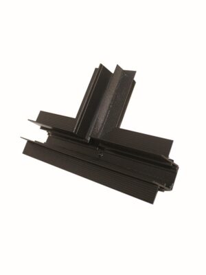 ΣΥΝΔΕΣΜΟΣ ΜΑΥΡΟΣ ''Τ'' ΓΙΑ ΜΑΓΝΗΤΙΚΗ ΡΑΓΑ TRIMLESS