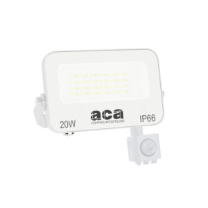 ΠΡΟΒΟΛΕΑΣ LED SMD ΛΕΥΚΟΣ ΜΕ ΑΙΣΘΗΤΗΡΑ 20W  3CCT 2000LM 185-265V RA>80 IP66