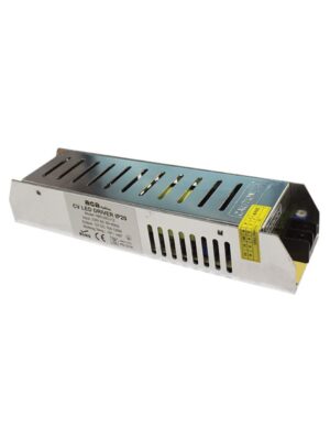 ΜΕΤΑΛΛΙΚΟ CV LED DRIVER 120W 230V AC12V DC 10A IP20 ΜΕ ΤΕΡΜΑΤΙΚΗ