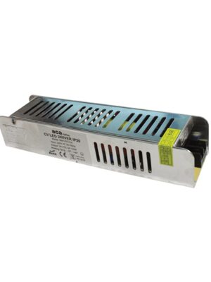 ΜΕΤΑΛΛΙΚΟ CV LED DRIVER 120W 230V AC24V DC 5A IP20 ΜΕ ΤΕΡΜΑΤΙΚΗ