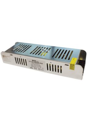 ΜΕΤΑΛΛΙΚΟ CV LED DRIVER 180W 230V AC12V DC 15A IP20 ΜΕ ΤΕΡΜΑΤΙΚΗ