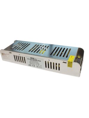 ΜΕΤΑΛΛΙΚΟ CV LED DRIVER 180W 230V AC24V DC 7.5A IP20 ΜΕ ΤΕΡΜΑΤΙΚΗ