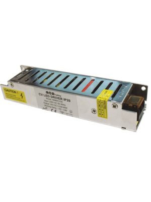 ΜΕΤΑΛΛΙΚΟ CV LED DRIVER 80W 230V AC24V DC 3.33A IP20 ΜΕ ΤΕΡΜΑΤΙΚΗ