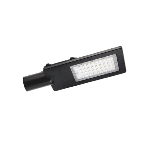 LED ΦΩΤΙΣΤΙΚΟ ΟΔΙΚΟΥ ΓΚΡΙ 230V AC 30W 3000LM 4000K 120X50˚ CLASS I IP66
