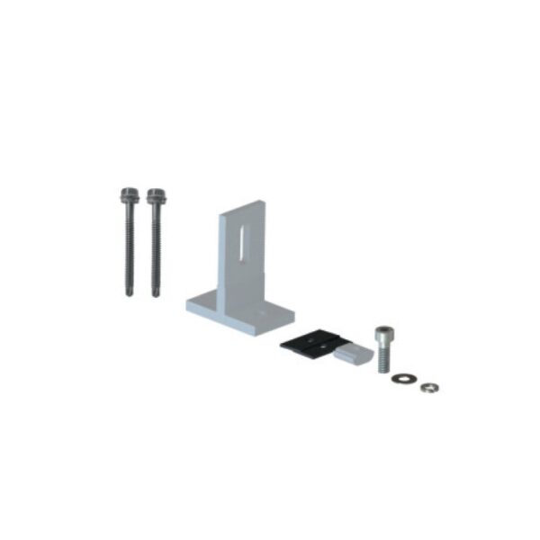 ΒΑΣΗ ΣΤΗΡΙΞΗΣ ΦΩΤΟΒΟΛΤΑΙΚΟ ΠΑΝΕΛ ΣΕ ΒΙΟΜΗΧΑΝΙΚΗ ΣΤΕΓΗ ΤΥΠΟΥ T ΣΕΤ ΜΕ ΒΙΔΕΣ