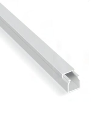 ΚΑΝΑΛΙΑ ΔΙΑΝΟΜΗΣ ΚΑΛΩΔΙΩΝ ΧΩΡΙΣ ΑΥΤΟΚΟΛΛΗΤΗ ΤΑΙΝΙΑ ΛΕΥΚΗ 15X10MM