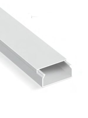 ΚΑΝΑΛΙΑ ΔΙΑΝΟΜΗΣ ΚΑΛΩΔΙΩΝ ΧΩΡΙΣ ΑΥΤΟΚΟΛΛΗΤΗ ΤΑΙΝΙΑ ΛΕΥΚΗ 40X25MM