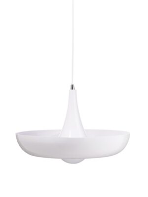 NETTO ΦΩΤΙΣΤΙΚΟ ΚΡΕΜΑΣΤΟ ΓΥΑΛΙΣΤΕΡΟ ΛΕΥΚΟ ΜΕΤΑΛΛΙΚΟ ΣΥΜΒΑΤΙΚΟ 1ΧΕ27 IP20 Φ100Χ1200mm