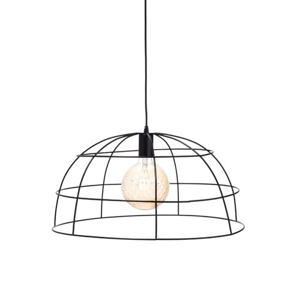 NETTO ΦΩΤΙΣΤΙΚΟ ΚΡΕΜΑΣΤΟ ΜΑΥΡΟ ΜΑΤ ΜΕΤΑΛΛΙΚΟ ΣΥΜΒΑΤΙΚΟ 1ΧΕ27 IP20 Φ500Χ1200mm