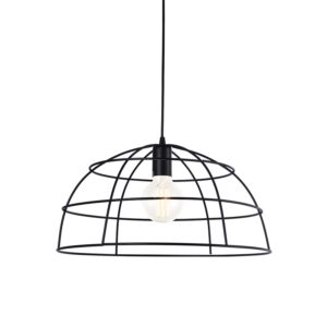 NETTO ΦΩΤΙΣΤΙΚΟ ΚΡΕΜΑΣΤΟ ΜΑΥΡΟ ΜΑΤ ΜΕΤΑΛΛΙΚΟ ΣΥΜΒΑΤΙΚΟ 1ΧΕ27 IP20 Φ600Χ1200mm