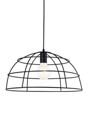 NETTO ΦΩΤΙΣΤΙΚΟ ΚΡΕΜΑΣΤΟ ΜΑΥΡΟ ΜΑΤ ΜΕΤΑΛΛΙΚΟ ΣΥΜΒΑΤΙΚΟ 1ΧΕ27 IP20 Φ600Χ1200mm