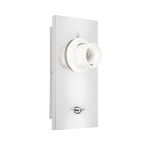 NETTO ΒΑΣΗ ΑΠΛΙΚΑΣ ΧΡΩΜΙΟΥ ΜΕΤΑΛΛΙΚΗ LED 3W 3200K 210Lm & ΣΥΜΒΑΤΙΚΟ 1ΧΕ27 IP20 90Χ180mm