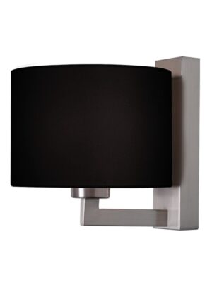 NETTO ΦΩΤΙΣΤΙΚΟ ΕΠΙΤΟΙΧΟ ΣΑΤΙΝΕ ΝΙΚΕΛΙΟ ΜΕΤΑΛΛΙΚΟ ΣΥΜΒΑΤΙΚΟ 1ΧΕ27 IP20 225Χ200mm