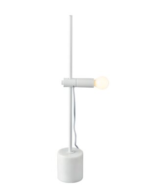 NETTO ΦΩΤΙΣΤΙΚΟ ΕΠΙΤΡΑΠΕΖΙΟ ΛΕΥΚΟ ΜΕΤΑΛΛΙΚΟ ΣΥΜΒΑΤΙΚΟ 1ΧΕ14 IP20 Φ90Χ580mm