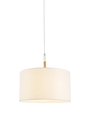 ΚΡΕΜΑΣΤΟ Φ/Σ 1ΧΕ27 ΛΕΥΚΟ ΜΕΤΑΛΛ.ΑΠ.ΞΥΛΟΥ/ΑΜΠΑΖΟΥΡ Φ40ΧΗ120CM YASMINE