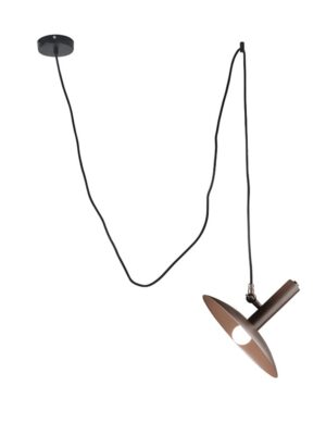 NETTO ΦΩΤΙΣΤΙΚΟ ΚΡΕΜΑΣΤΟ ΚΑΦΕ ΜΑΤ ΜΕΤΑΛΛΙΚΟ ΣΥΜΒΑΤΙΚΟ 1ΧΕ14 IP20 Φ250Χ180Χ1200mm