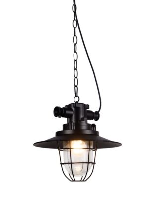 NETTO ΦΩΤΙΣΤΙΚΟ ΚΡΕΜΑΣΤΟ ΜΑΥΡΟ ΜΑΤ ΜΕΤΑΛΛΙΚΟ ΣΥΜΒΑΤΙΚΟ 1ΧΕ27 IP20 Φ300Χ1200mm