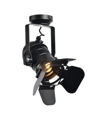 ALMODOVAR-ΦΩΤΙΣΤΙΚΟ ΕΠΙΤΟΙΧΟ/ΟΡΟΦΗΣ ΜΑΥΡΟ ΜΑΤ ΜΕΤΑΛΛΙΚΟ ΣΥΜΒΑΤΙΚΟ 1ΧΕ27 IP20 34Χ20ΧΗ40CM