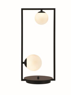 NETTO ΦΩΤΙΣΤΙΚΟ ΕΠΙΤΡΑΠΕΖΙΟ ΜΑΥΡΟ ΜΕΤΑΛΛΙΚΟ ΣΥΜΒΑΤΙΚΟ 2ΧG9 IP20 Φ210Χ560mm