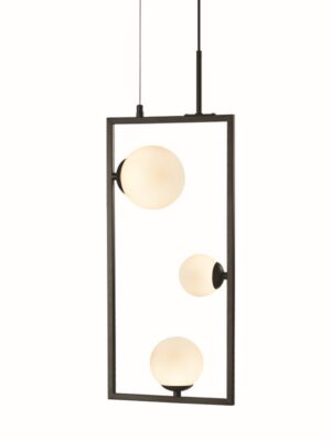 NETTO ΦΩΤΙΣΤΙΚΟ ΚΡΕΜΑΣΤΟ ΜΑΥΡΟ ΜΕΤΑΛΛΙΚΟ ΣΥΜΒΑΤΙΚΟ 3ΧG9 IP20 250Χ1200mm