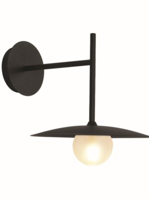 ΕΠΙΤΟΙΧΟ Φ/Σ 1xG9 AFINAR ΜΑΥΡΟ ΜΕΤ/ΚΟ + ΑΜΜΟΒΟΛΗ ΓΥΑΛΙ 25Χ28Χ32CM