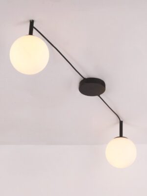 TIRAMOLLA-ΦΩΤΙΣΤΙΚΟ ΟΡΟΦΗΣ ΛΕΥΚΟ ΜΕΤΑΛΛΙΚΟ ΣΥΜΒΑΤΙΚΟ 2XE14 IP20 72Χ42Χ32CM