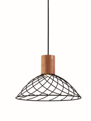 NETTO ΦΩΤΙΣΤΙΚΟ ΚΡΕΜΑΣΤΟ ΜΑΥΡΟ ΜΕΤΑΛΛΙΚΟ ΣΥΜΒΑΤΙΚΟ 1ΧGU10 IP20 Φ350Χ1200mm