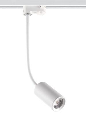 WHITE LED TRACK LIGHT 10W 3000K 4WIRES 24° 850LM 230V Ra80